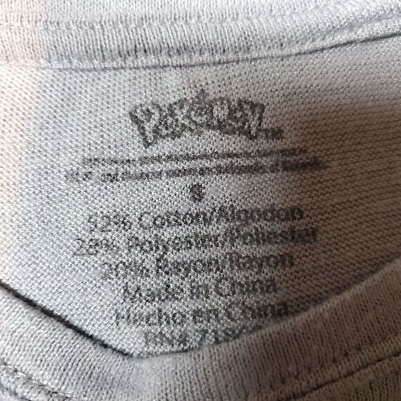 Pokèmon Gray Pokèball Logo Tank Top (S) - Picture 5 of 5